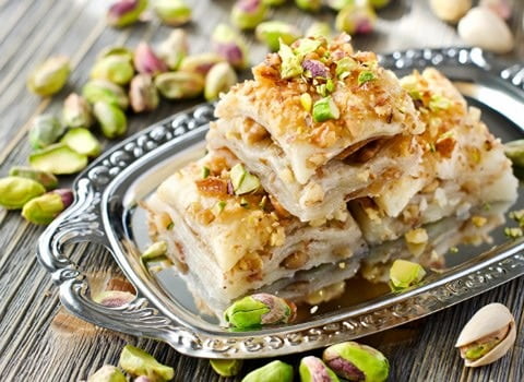 قیمت خرید باقلوا پسته کرمان + فروش عمده